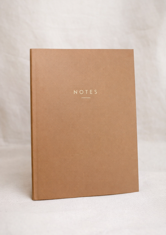 A5 Notebook – Tan