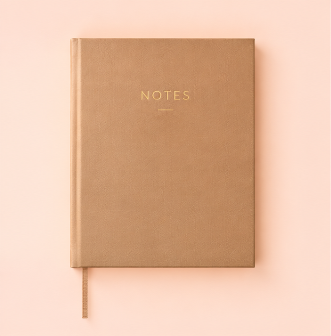 A5 Notebook – Tan