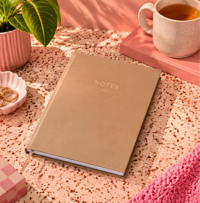 A5 Notebook – Tan