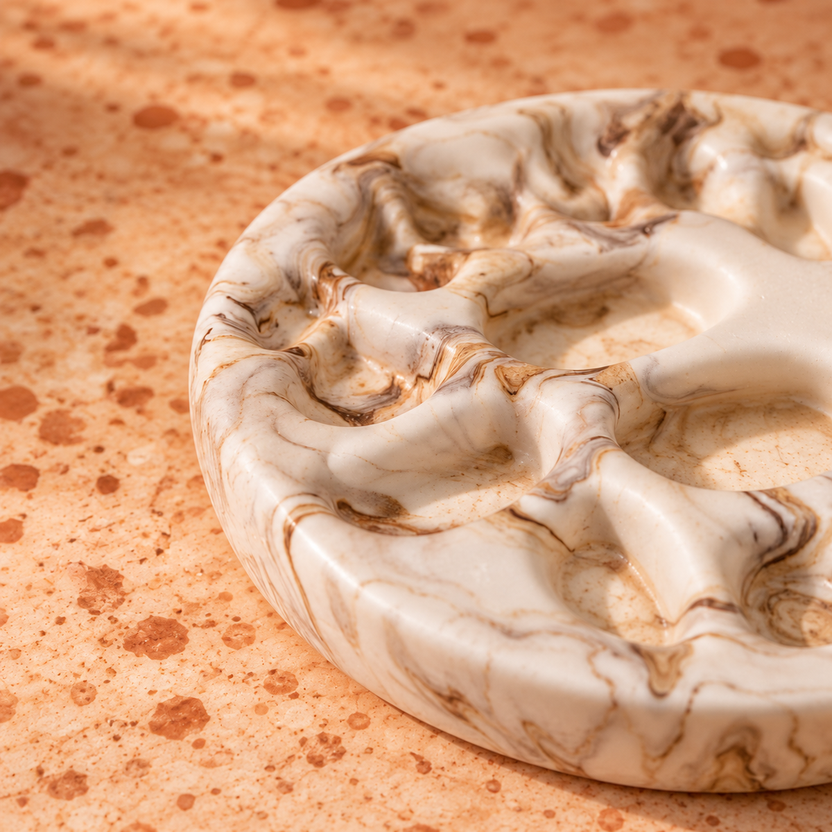 Pebble Ring Dish - Marble