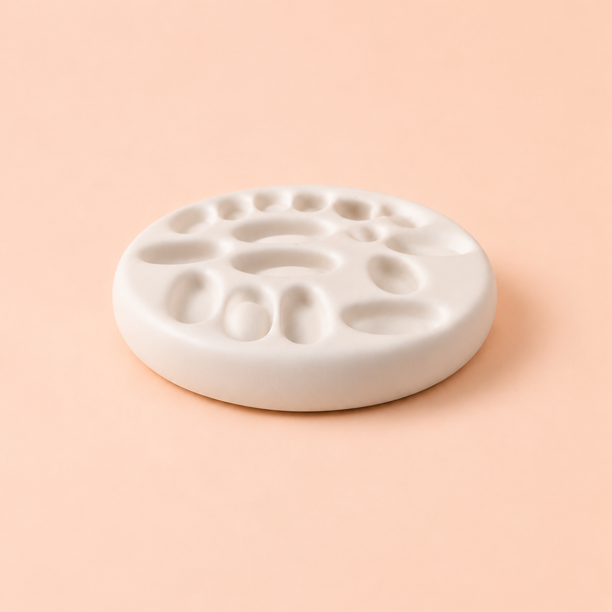 Pebble Ring Dish - Bone White